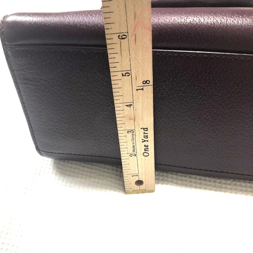 Kate Spade New York Handbag Tote / Crossbody Deep Plum Zip Top Handles and Strap